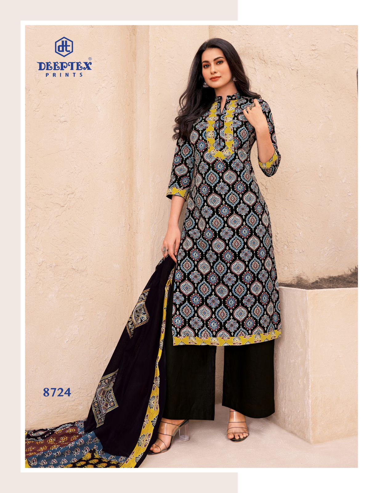 Miss India Vol 87 By Deeptex Cotton Printed Dress Material Wholesale Price In Surat
